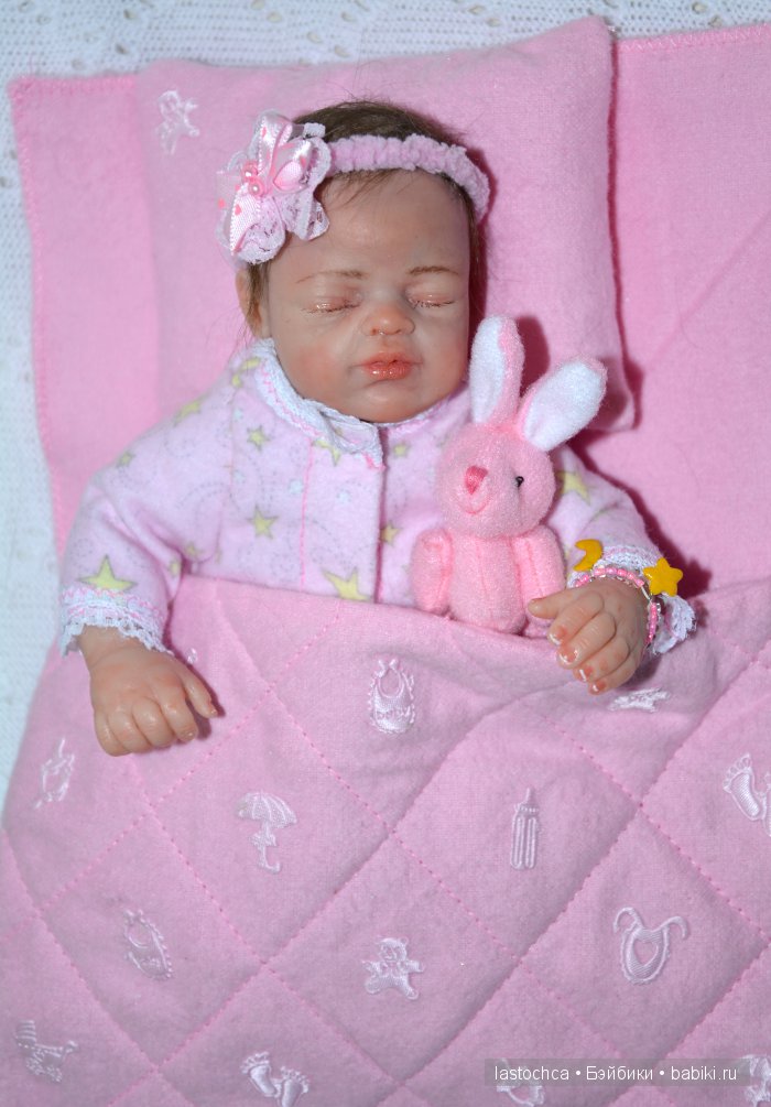Сладкие сны Виолетты - авторская кукла Елены Ткаченко (фото 9)