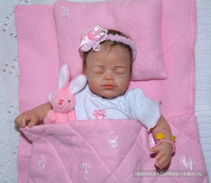 Сладкие сны Виолетты - авторская кукла Елены Ткаченко