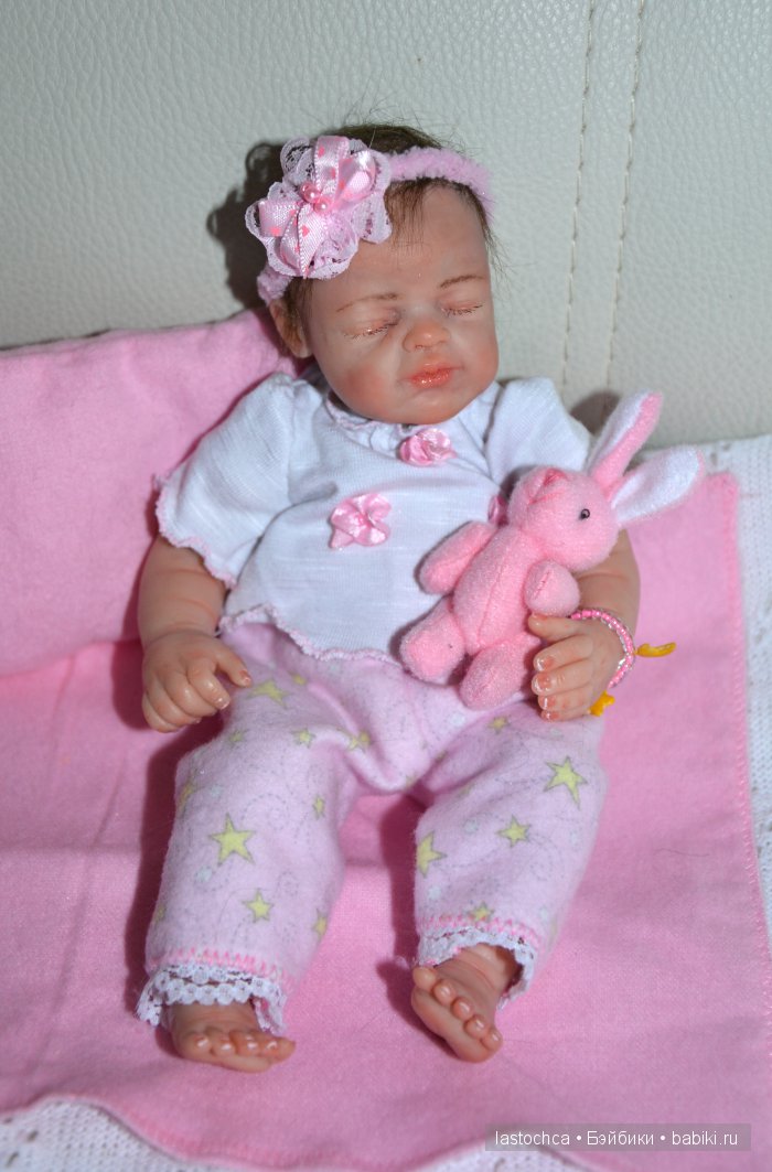 Сладкие сны Виолетты - авторская кукла Елены Ткаченко