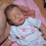 Сладкие сны Виолетты - авторская кукла Елены Ткаченко