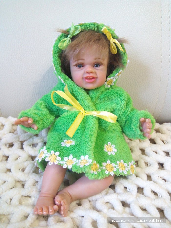Малышка - шалунишка. Авторская кукла (фото 5)