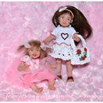 Две сестрички Маргаритка и Василиса. Авторские куклы