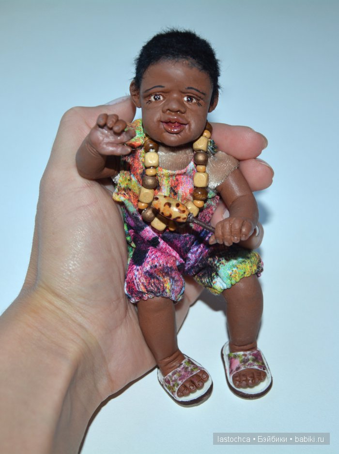 Этнический малыш Том. Авторская кукла ручной работы (фото 6)