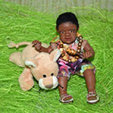 Этнический малыш Том. Авторская кукла ручной работы