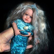 Авторские куклы Селена и Аврора - русалочки от Елены Ткаченко