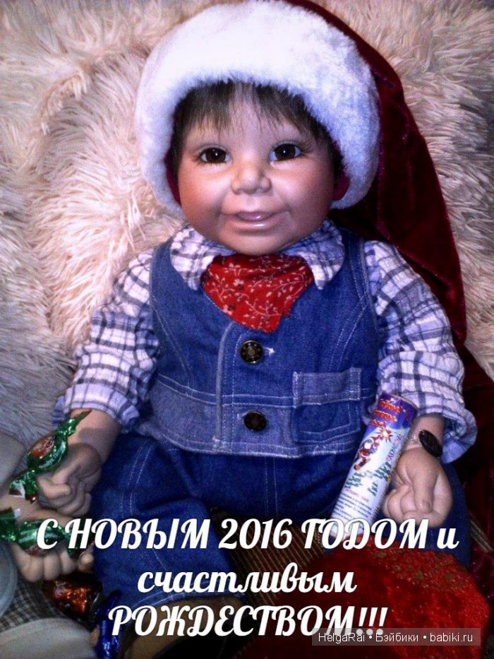 Мои новогодние куклы Адора