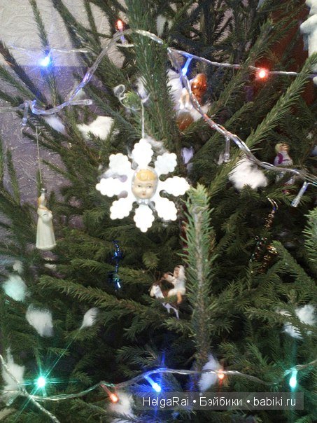 Мои новогодние куклы Адора