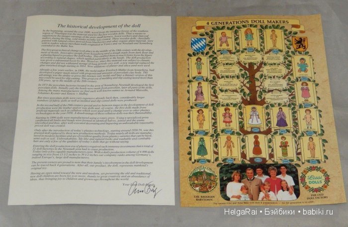 Куклы Lissi Batz и их история | Бэйбики Куклы Lissi Batz и их история