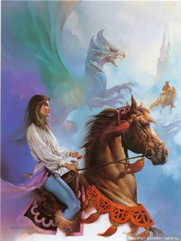 Мир фантастической живописи Бориса Вальехо