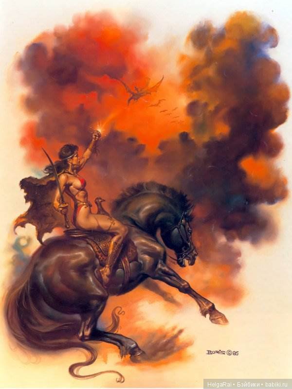 Мир фантастической живописи Бориса Вальехо