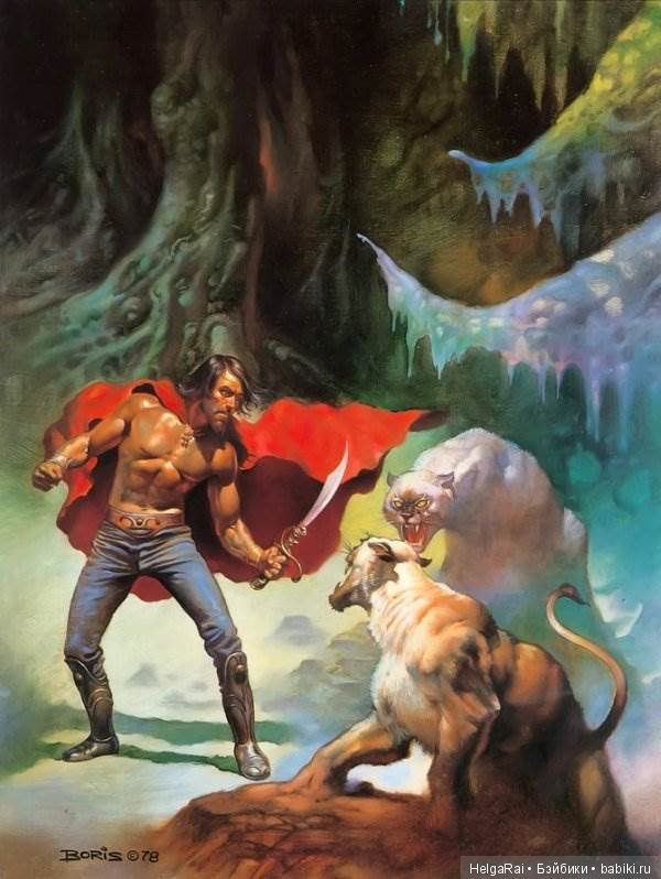 Мир фантастической живописи Бориса Вальехо