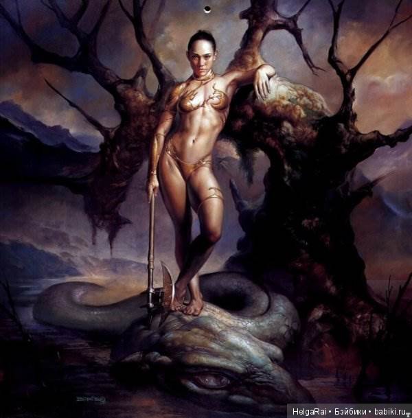 Мир фантастической живописи Бориса Вальехо