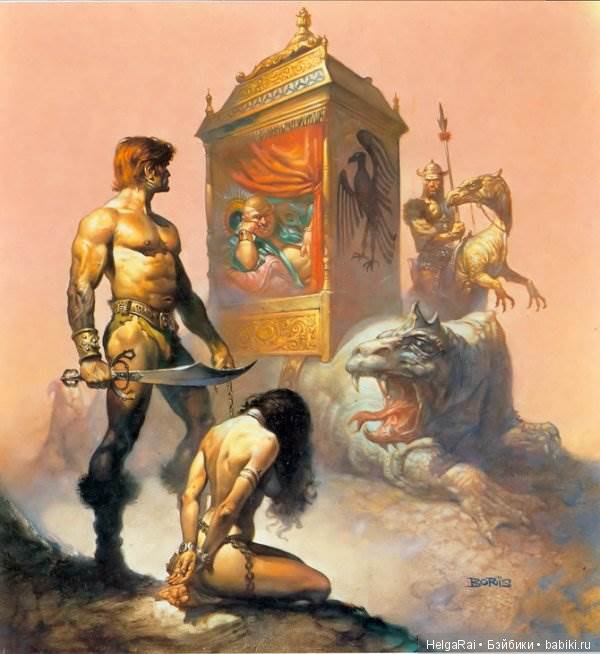 Мир фантастической живописи Бориса Вальехо