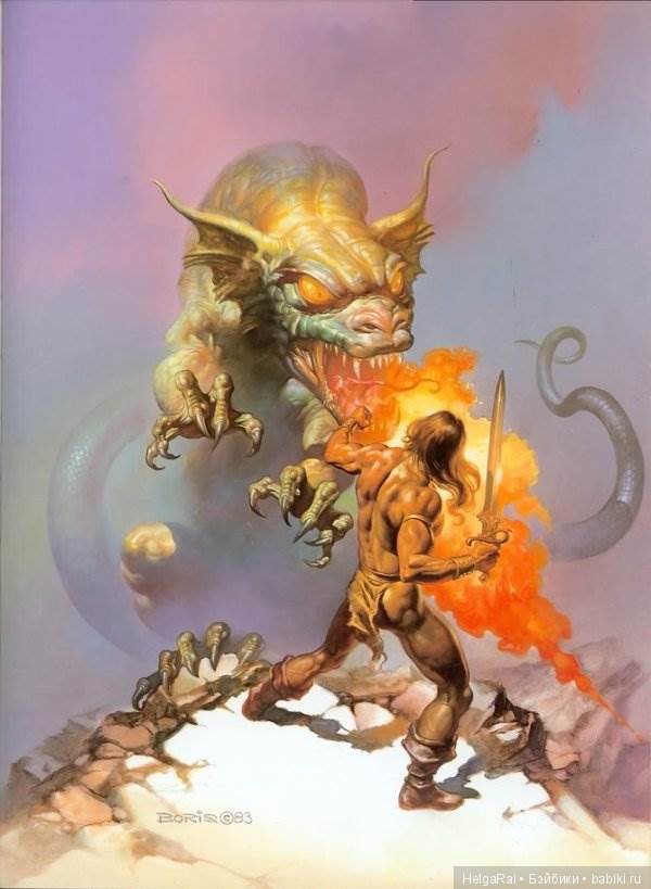 Мир фантастической живописи Бориса Вальехо