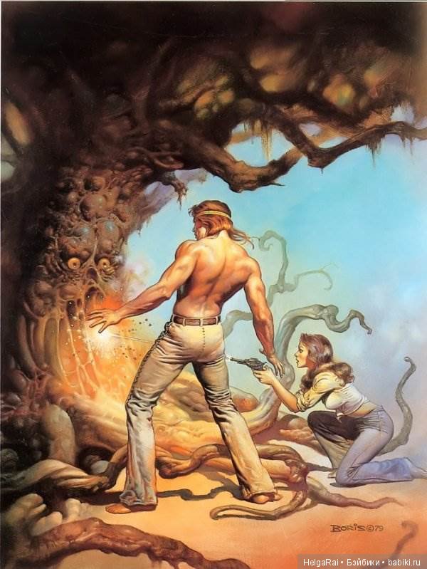 Мир фантастической живописи Бориса Вальехо