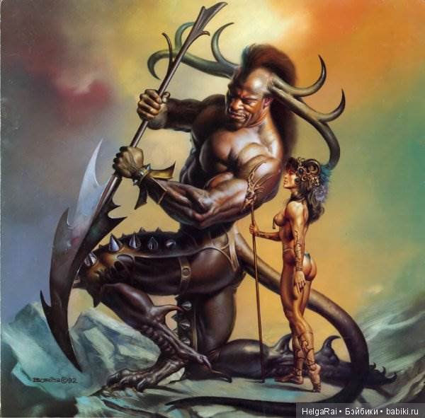 Мир фантастической живописи Бориса Вальехо