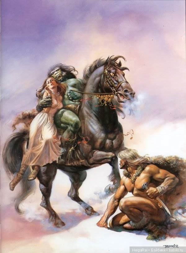 Мир фантастической живописи Бориса Вальехо