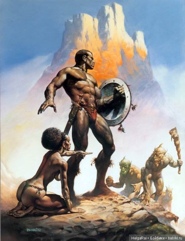 Мир фантастической живописи Бориса Вальехо