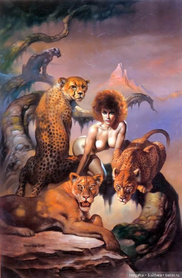 Мир фантастической живописи Бориса Вальехо