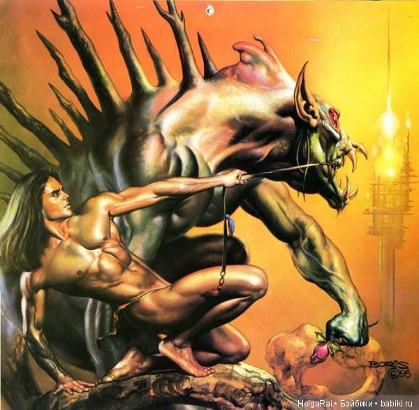 Мир фантастической живописи Бориса Вальехо