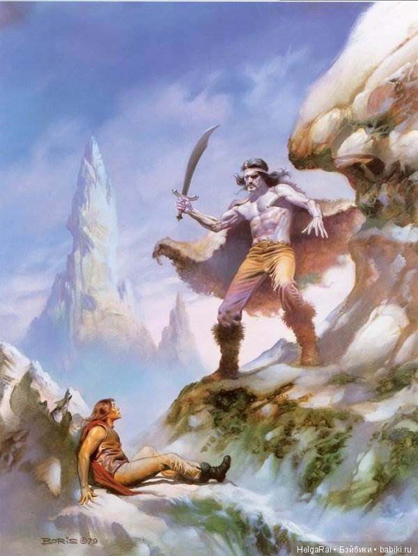 Мир фантастической живописи Бориса Вальехо