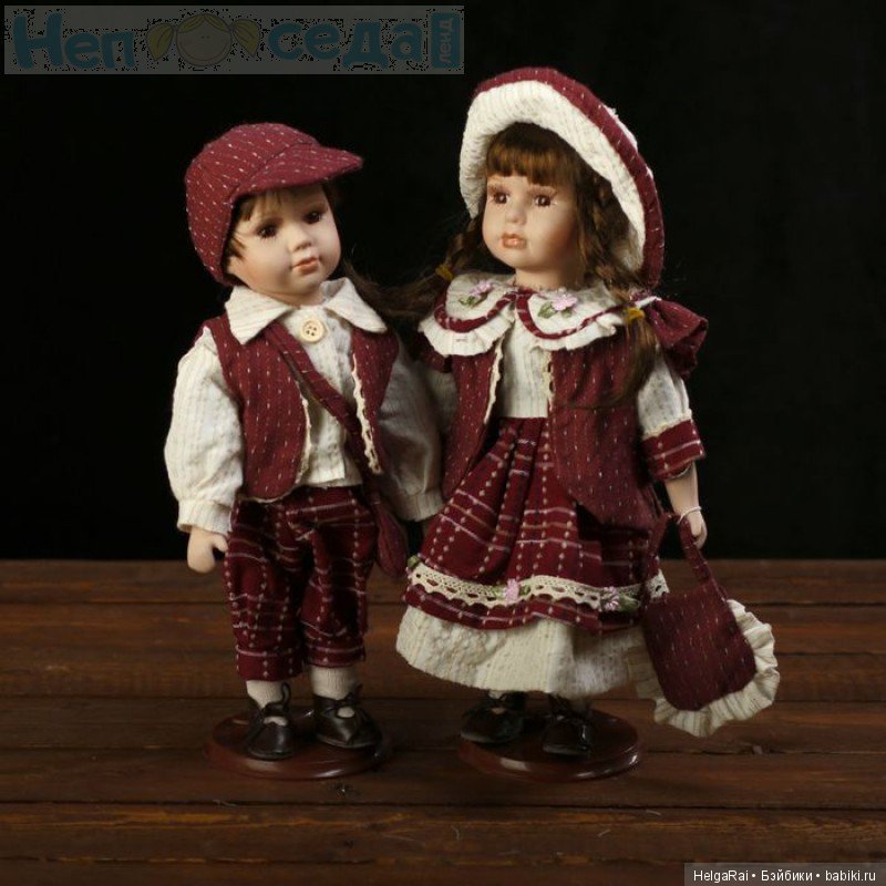 В чем нам и куклам встречать 2018 год Желтой Земляной Собаки