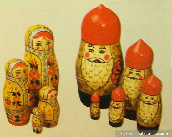Русская красавица- Матрешка! История игрушки. Часть вторая | Бэйбики Русская красавица- Матрешка! История игрушки. Часть вторая (фото 7)