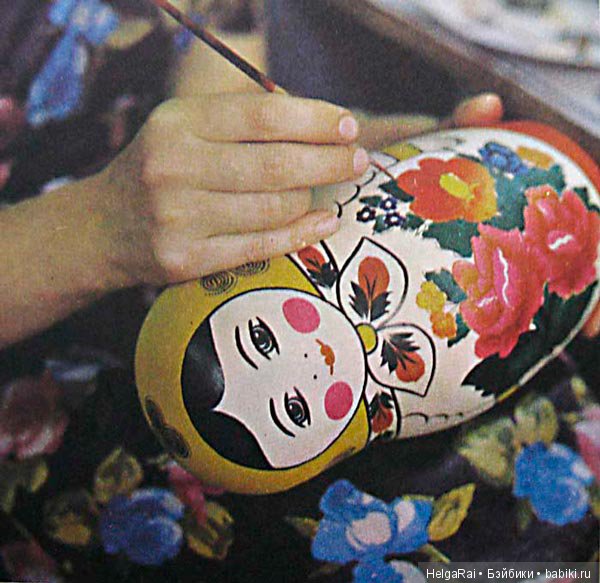 Русская красавица- Матрешка! История игрушки. Часть вторая | Бэйбики Русская красавица- Матрешка! История игрушки. Часть вторая (фото 5)