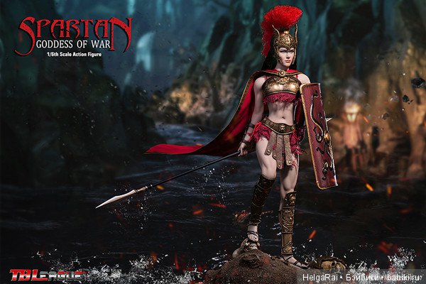 Анонс!!! Шикарнейшая Spartan Goddess of War 1/6th Scale Action Figure (фото 3)