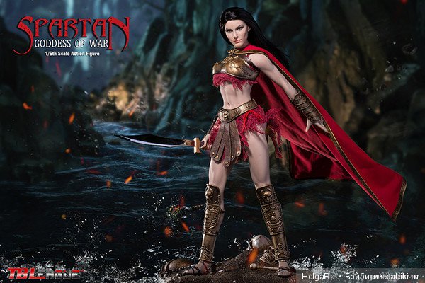 Анонс!!! Шикарнейшая Spartan Goddess of War 1/6th Scale Action Figure (фото 6)