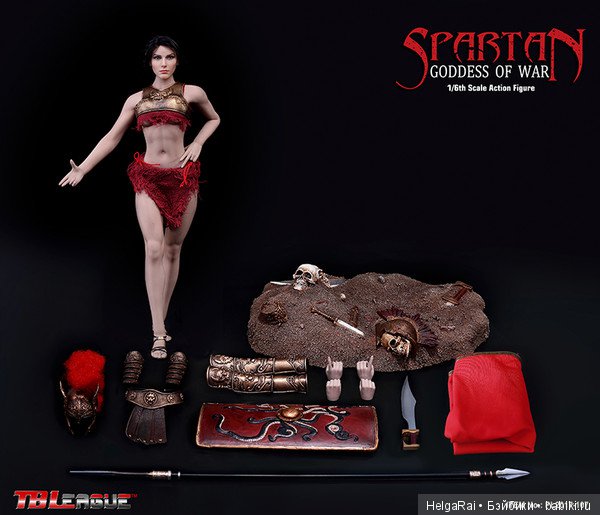 Анонс!!! Шикарнейшая Spartan Goddess of War 1/6th Scale Action Figure