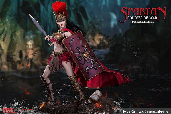 Анонс!!! Шикарнейшая Spartan Goddess of War 1/6th Scale Action Figure (фото 4)