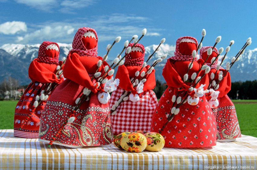 Создаем Пасхальную куклу к Светлому празднику