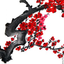 Запах сливовой ветки