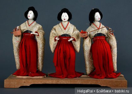 Виды и названия японских кукол
