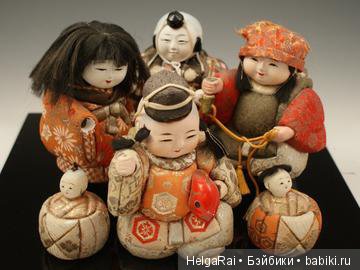 Виды и названия японских кукол