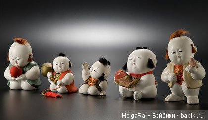 Виды и названия японских кукол