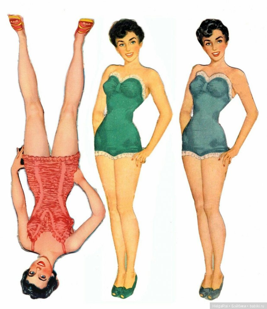 Elizabeth Taylor paper dolls ( бумажные куклы ) 4.