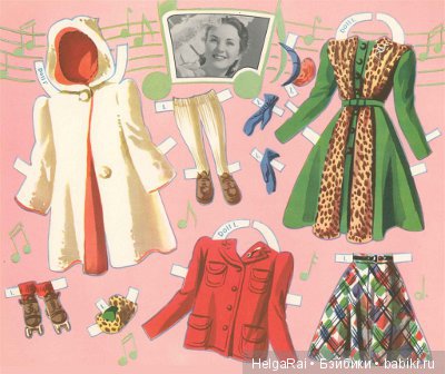 Deanna Durbin paper dolls ( бумажные куклы ) 3