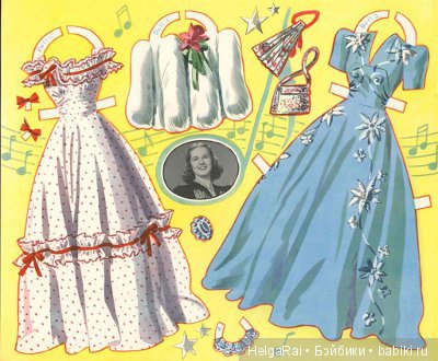 Deanna Durbin paper dolls ( бумажные куклы ) 3 (фото 6)