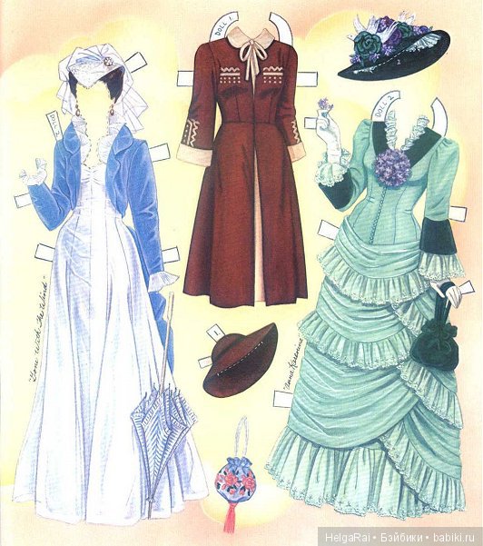 Vivien Leigh paper dolls ( бумажные куклы ) 7