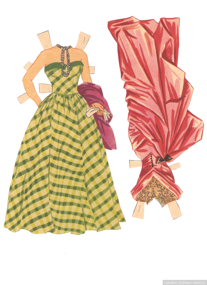 Elizabeth Taylor paper dolls ( бумажные куклы ) 4 (фото 8)