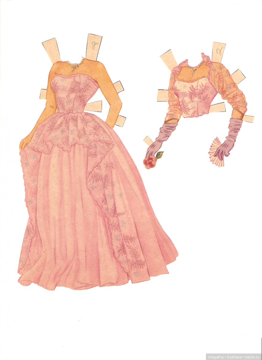 Elizabeth Taylor paper dolls ( бумажные куклы ) 4