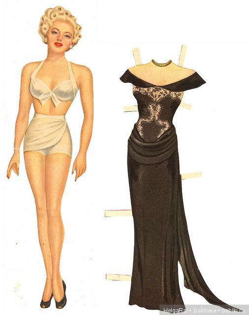 Lana Turner paper dolls ( бумажные куклы ) 5