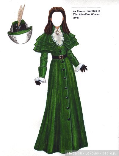 Vivien Leigh paper dolls ( бумажные куклы ) 7 (фото 6)