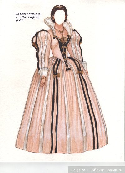 Vivien Leigh paper dolls ( бумажные куклы ) 7 (фото 7)