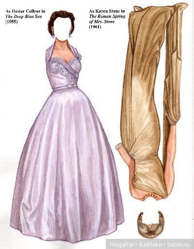 Vivien Leigh paper dolls ( бумажные куклы ) 7 (фото 5)