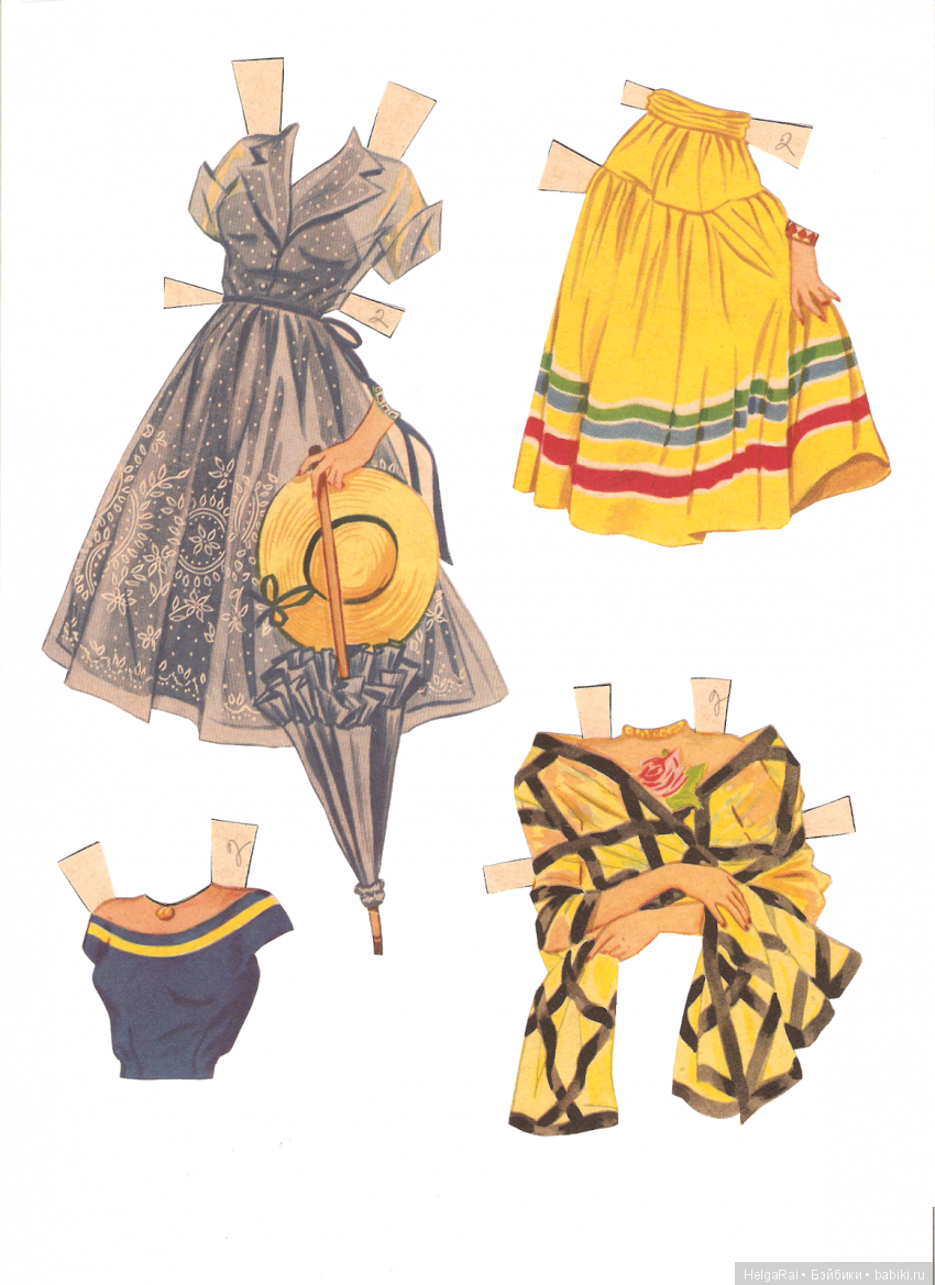 Elizabeth Taylor paper dolls ( бумажные куклы ) 4