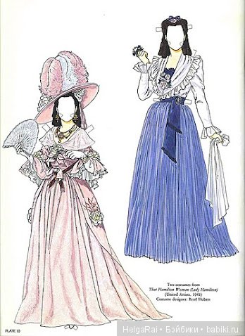 Vivien Leigh paper dolls ( бумажные куклы ) 7