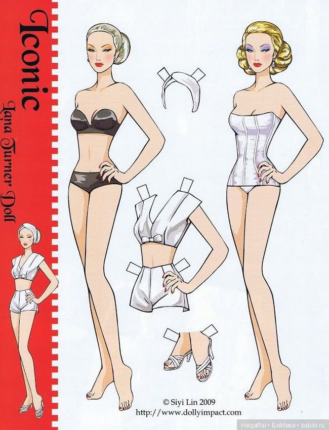 Lana Turner paper dolls ( бумажные куклы ) 5